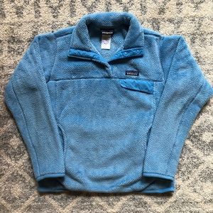 Patagonia Re Tool Snap T Fleece Pullover Dusk Blue